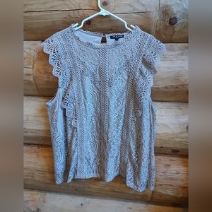 Lace Blouse Nude
